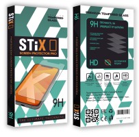 Защитное стекло STiX 10D Xiaomi Redmi Note 10/10S/Note 11/11S/POCO 5MS/M4 Pro/Realme 7 Pro/8/8 Pro BLACK