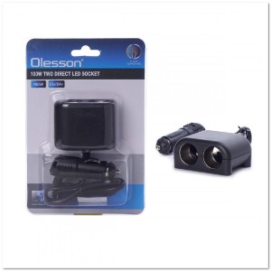 Автомоб. разветвитель Olesson на 2 прикур-ля (12/24 V) 1644 Автомоб. разветвитель Olesson на 2 прикур-ля (12/24 V) 1644