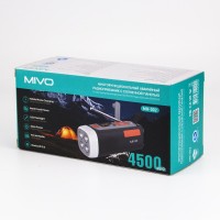 Радиоприемник Mivo MR-002 (Солнечная батарея, LED-диспл., фонарь, jack 3.5, 4500mAh)