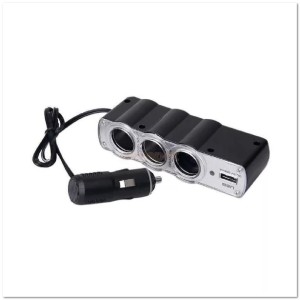 Автомоб. разветвитель на 3 прикур-ля + USB WF-0120 Автомоб. разветвитель на 3 прикур-ля + USB WF-0120