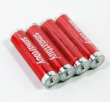 Батарейка алкалиновая Smartbuy AAA LR03/4S