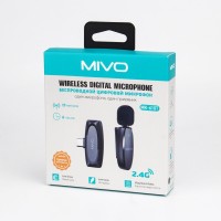 Петличный микрофон беспроводной Mivo MK-610T (TYPE-C)