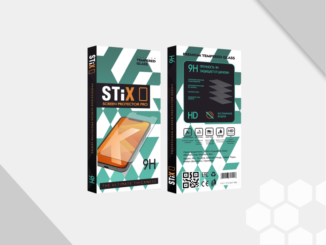 Защитные стекла STiX 10D