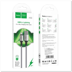 Кабель Lightning HOCO X66  2.4А (L=1M) круглый Кабель Lightning HOCO X66  2.4А (L=1M) круглый