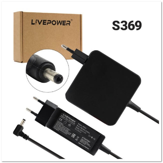 СЗУ для цифровых устройств 20V (3.25 A) разъем 5.5 / 2.5 SP-504 (65W кабель 1,8м, для станции Яндекс Алиса)
