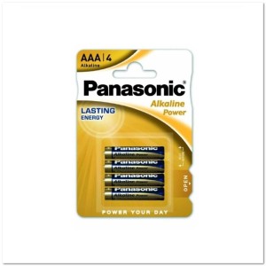 Батарейка алкалиновая Panasonic LR3 BL4 AAA (48шт в кор.)