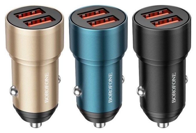 АЗУ BOROFONE BZ19B с 2-мя USB QC3.0 36W