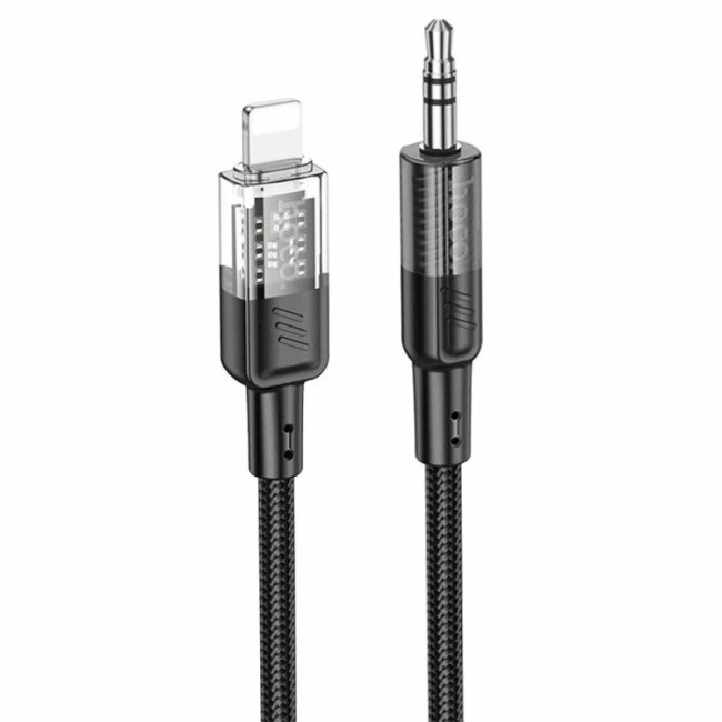 Кабель AUX HOCO UPA27 на Lightning 1м (папа-папа)