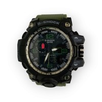 Водонепроницаемые наручные часы SPORT  G-SHOK 1610 green (+ механика) тех.пак.