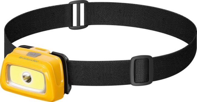 Фонарь налобный DEFENDER FL-03 (LED, 3*AAA, 3 режима)