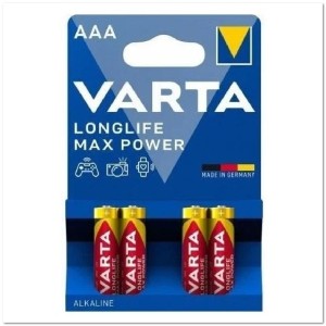 Батарейка алкалиновая VARTA LR3 BL4 AAA (40шт в кор.)