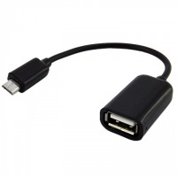 Кабель OTG USB-Micro USB WALKER №03