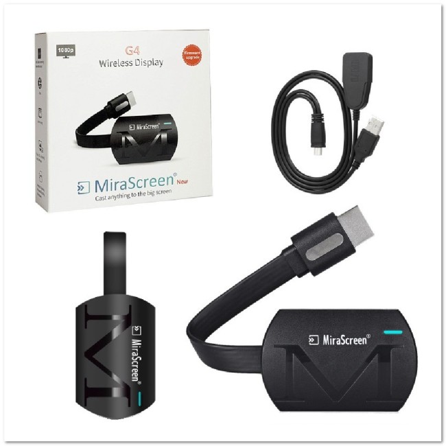 Беспроводной Wi Fi - ПРИЕМНИК G4 HDTV Stick Android and Ios Mirascreen 2.4G