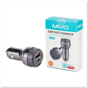 АЗУ MIVO MU-338Q с USB+TYPE-C-портами PD+QC3.0 38W АЗУ MIVO MU-338Q с USB+TYPE-C-портами PD+QC3.0 38W