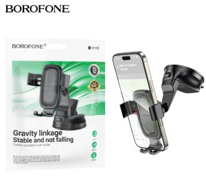 Автодержатель BOROFONE BH130 на стекло/панель