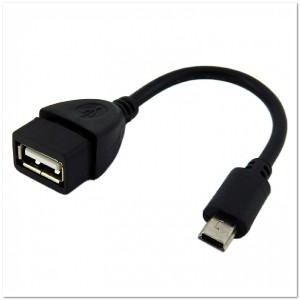 Кабель OTG mini USB - USB WALKER №03