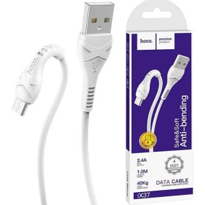 Кабель micro USB HOCO X37 2.4А, ПВХ, 1м Кабель micro USB HOCO X37 2.4А, ПВХ, 1м