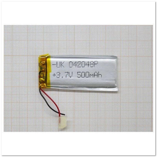 Аккумулятор 40*20*48=3,7V500mAh