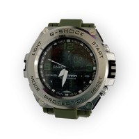 Водонепроницаемые наручные часы SPORT  G-SHOK 173 green (+ механика)  тех.пак.
