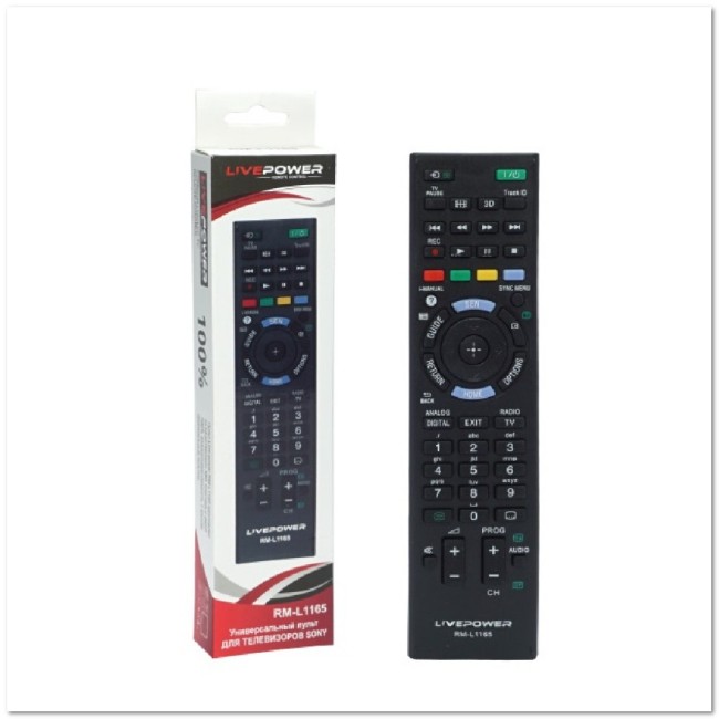 ТВ пульт универ. for SONY RM-L1165 3D