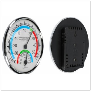 Термометр гигрометр стрелочный ТН101 металлический