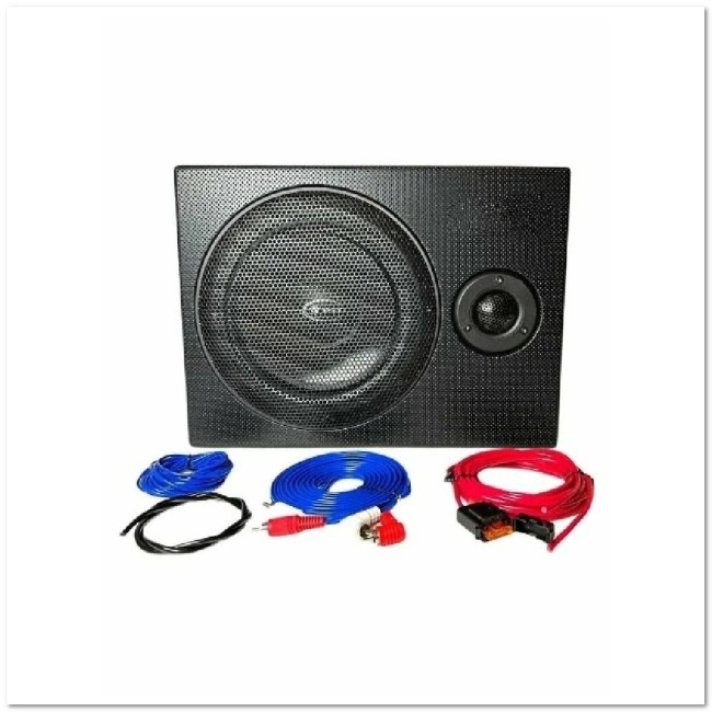 САБВУФЕР PR SP-100 под сиденье + ВСТР.УСИЛИТЕЛЬ 8" 1600W