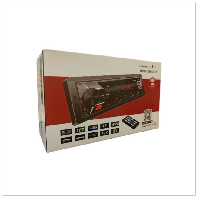 Автомагнитола BLUETOOTH PRok MVH-340 12-24V/ЕВРОРАЗЪЁМ