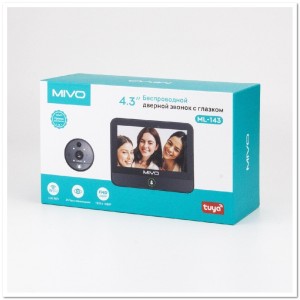 Видеозвонок дверной Wi-Fi MIVO - ML-143 (3 Мп 1920х1080)