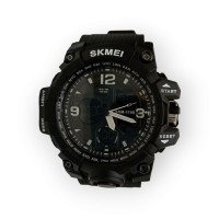 Водонепроницаемые наручные часы SPORT  SKMEI 1155B black (+ механика) тех.пак.