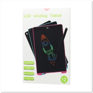 Планшет для рисования со стилусом с блестками 12" PINK