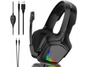 Наушники игровые полноразмерные ONIKUMA K20 BLACK Наушники игровые полноразмерные ONIKUMA K20 BLACK