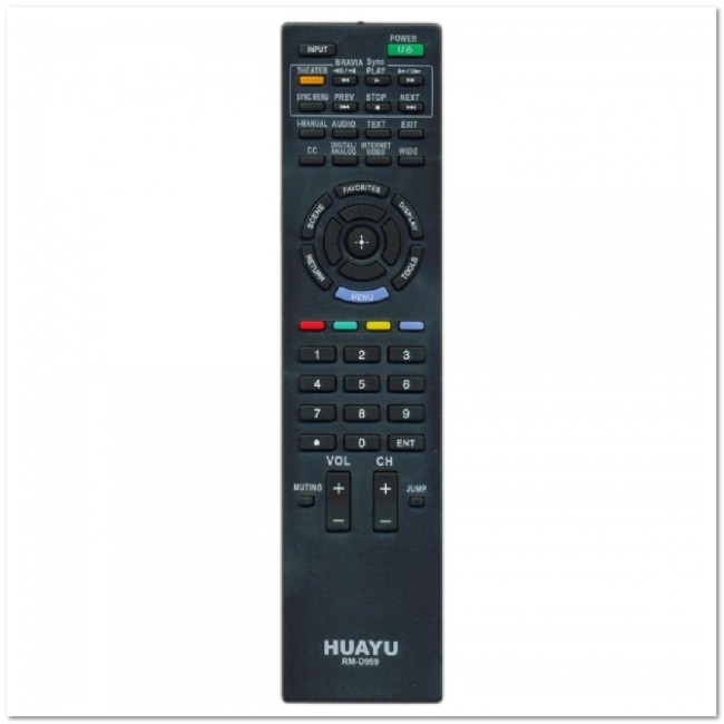 ТВ пульт универ. for SONY RM-D959
