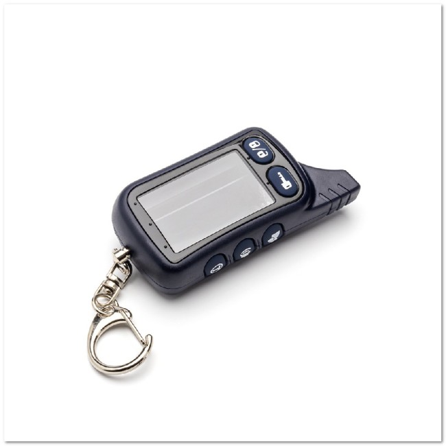 ЖК-Брелок для автомобильная сигнализации TWK TW-9010 (LCD дисплей, обратная связь, автозапуск)