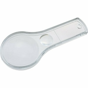 Лупа ручная 2.5Х D50мм в прозрачном корпусе