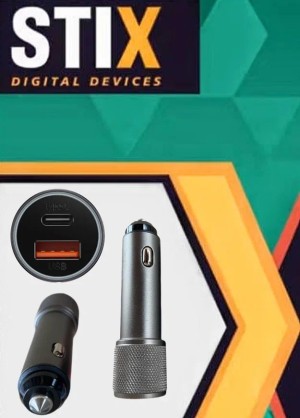 АЗУ STiX BLD-02 с USB+PD33W метал., длинное