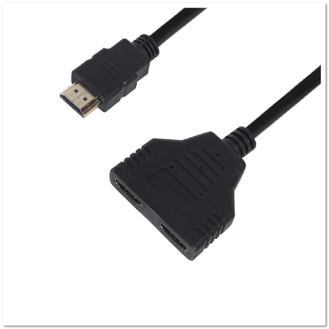 Кабель разветвитель HDMI 1ПАПА-2МАМА H02