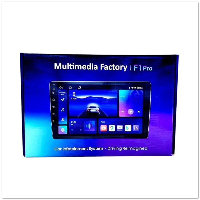 Автомагнитола 2-DIN F1 Pro  ANDROID/GPS/BT5.0/4+64Гб/WI-FI/СЕНСОРНЫЙ 10" LCD HD