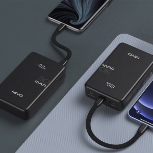 POWER-BANK MIVO MB-311Q 30000mAh PD+CQ3.0 2 USB,TYPE-C, Lightning, LED-дисплей