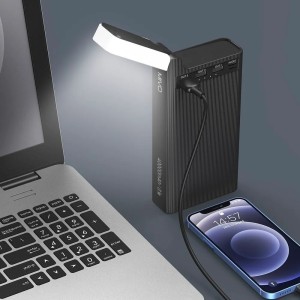 POWER-BANK MIVO MB-411Q 40000mAh PD+CQ3.0 3 USB,TYPE-C, micro USB, Led лампа 2W