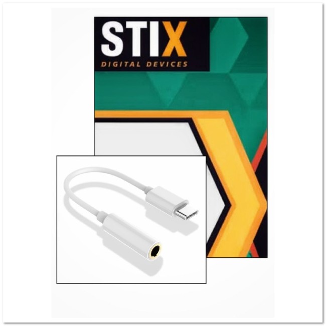 Кабель OTG TYPE C - AUX 3.5 STiX X-031