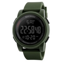Водонепроницаемые наручные часы SPORT  SKMEI 1257 green ( тех.пак.)