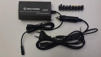 Универсальное сетевое и авто. ЗУ для ноутбуков (100W)  Power 506