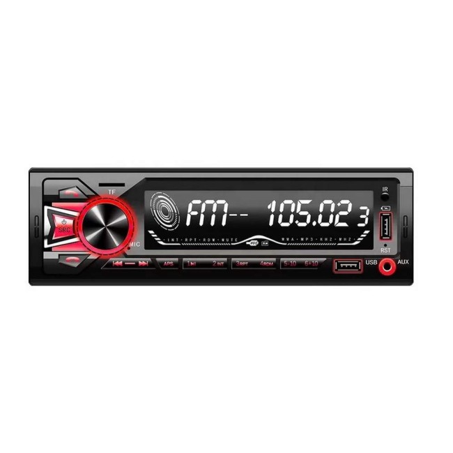 Автомагнитола BLUETOOTH ProkOk 6607 60W/2USB/ЕВРОРАЗЪЕМ/ОХЛАДИТЕЛЬ