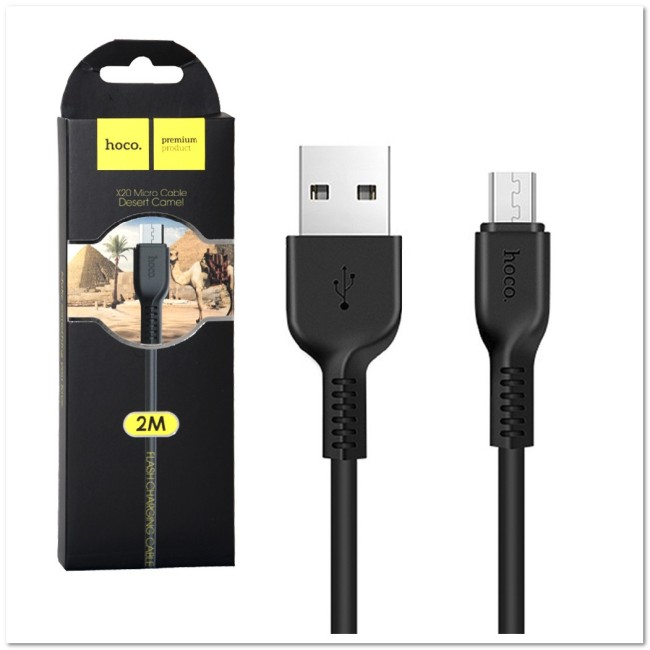 Кабель micro USB HOCO X20  2A (L=1M)