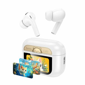 Беспроводные наушники HOCO EW88 TWS WHITE (с экраном) BT5.4 ANC+ENC Беспроводные наушники HOCO EW88 TWS WHITE (с экраном) BT5.4 ANC+ENC