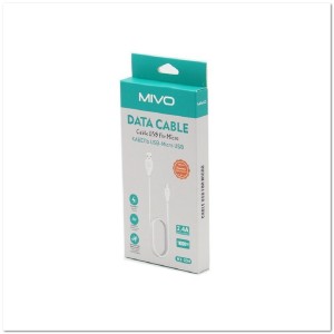 Кабель micro USB MIVO MX-20 (L=1M) 2.4A