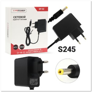 СЗУ для цифровых устройств 12V (2А=1.2A) разъем 4,0 *1,7  SP-62 СЗУ для цифровых устройств 12V (2А=1.2A) разъем 4,0 *1,7  SP-62