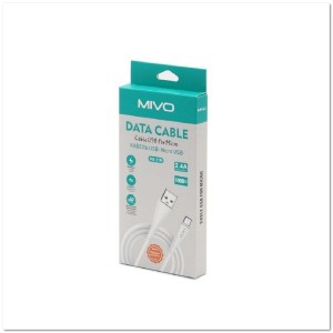 Кабель micro USB MIVO MX-21 (L=1M) 2.4A