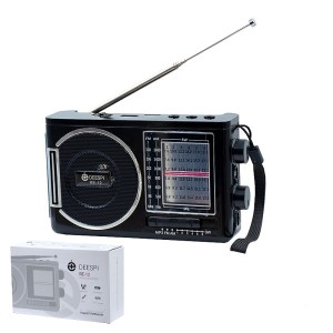 Ретроприемник DEESPI RE-12 (AM/FM/SW/BT/USB/micro SD/AUX/5V/1*18650) Ретроприемник DEESPI RE-12 (AM/FM/SW/BT/USB/micro SD/AUX/5V/1*18650)