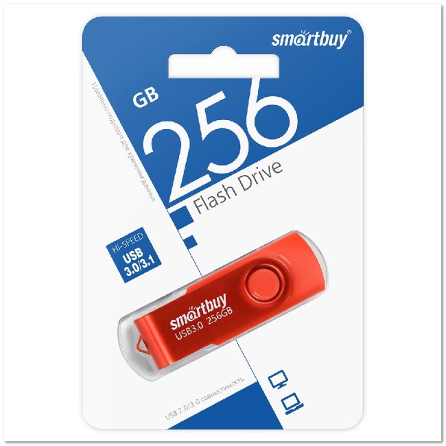 USB Flash SМARTBUY5 256 Гб TWIST 3.0